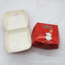 Custom Disposable Hamburger Packaging Paper Burger Box